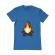 Tricou adler barbat skullfire albastru azuriu