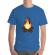Tricou adler barbat skullfire albastru azuriu