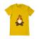 Tricou adler barbat skullfire galben