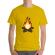 Tricou adler barbat skullfire galben