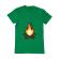 Tricou adler barbat skullfire verde mediu