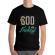 Tricou adler barbat thank god its friday negru