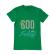 Tricou adler barbat thank god its friday verde mediu