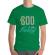 Tricou adler barbat thank god its friday verde mediu