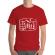 Tricou adler barbat vanture rosu