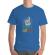 Tricou adler barbat yes you can albastru azuriu