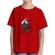 Tricou adler copil back to boo rosu