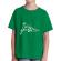 Tricou adler copil camp flag verde mediu