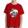 Tricou adler copil coffee addict rosu