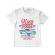 Tricou adler copil king of the road alb