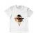 Tricou adler copil pug life alb