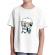Tricou adler copil skull holiday alb