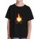 Tricou adler copil skullfire negru