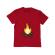 Tricou adler copil skullfire rosu