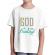 Tricou adler copil thank god its friday alb