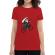 Tricou adler dama back to boo rosu