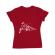 Tricou adler dama camp flag rosu