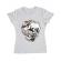 Tricou adler dama coffee addict alb