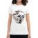 Tricou adler dama coffee addict alb