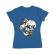 Tricou adler dama coffee addict albastru azuriu