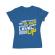 Tricou adler dama i dont get older albastru azuriu