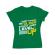 Tricou adler dama i dont get older verde mediu