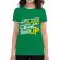 Tricou adler dama i dont get older verde mediu