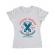 Tricou adler dama legendary longboard alb