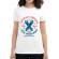 Tricou adler dama legendary longboard alb