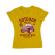Tricou adler dama outdoor adventure galben