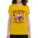 Tricou adler dama outdoor adventure galben