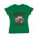 Tricou adler dama outdoor adventure verde mediu