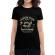 Tricou adler dama premium denim negru