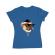 Tricou adler dama pug life albastru azuriu