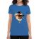 Tricou adler dama pug life albastru azuriu