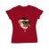 Tricou adler dama pug life rosu