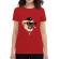 Tricou adler dama pug life rosu