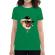 Tricou adler dama pug life verde mediu