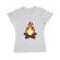 Tricou adler dama skullfire alb