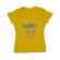 Tricou adler dama surf beach galben