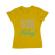 Tricou adler dama thank god its friday galben