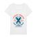 Tricou stanley stella dama legendary longboard alb