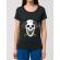Tricou stanley stella dama skull axe negru
