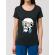 Tricou stanley stella dama skull holiday negru