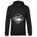 Hoodie barbat cu gluga camp mode on negru