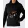 Hoodie barbat cu gluga coffee first negru