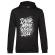 Hoodie barbat cu gluga drink more worry less negru