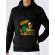 Hoodie barbat cu gluga hooman negru
