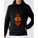 Hoodie barbat cu gluga sack negru