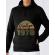 Hoodie barbat cu gluga vintage 1978 negru